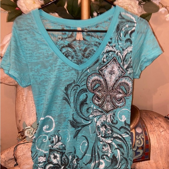 Large tee bling shirt - Picture 5 of 5